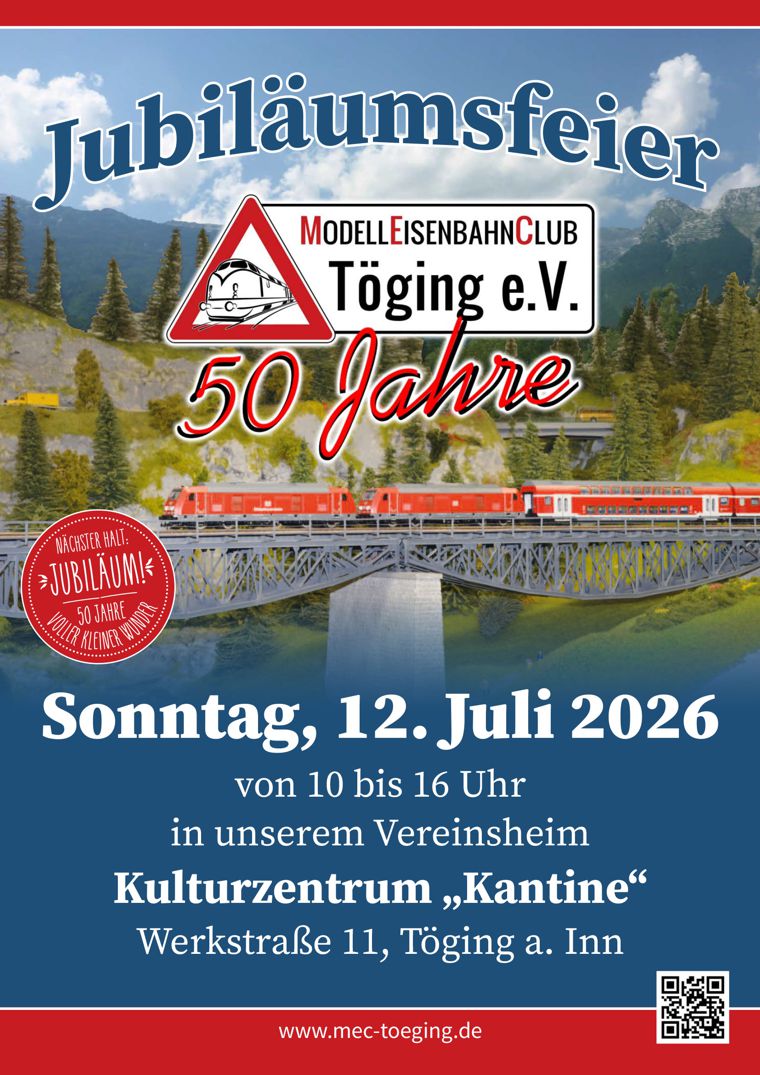 Flyer 50 JAhre MEC T�ging